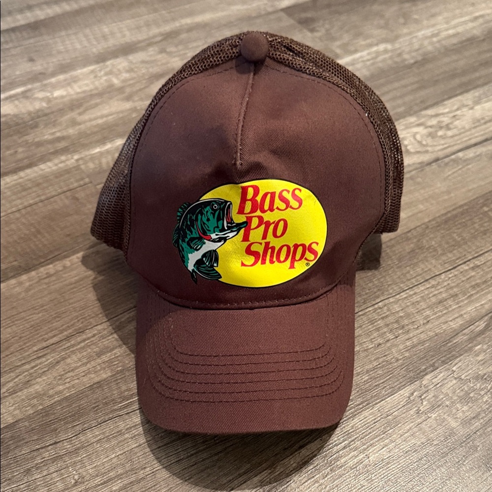 Bass Pro Shops Brown Mesh Cap